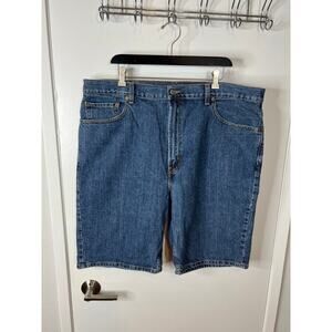 Levi's 505 Men's Regular Fit Jean Shorts Blue ~ Size 42